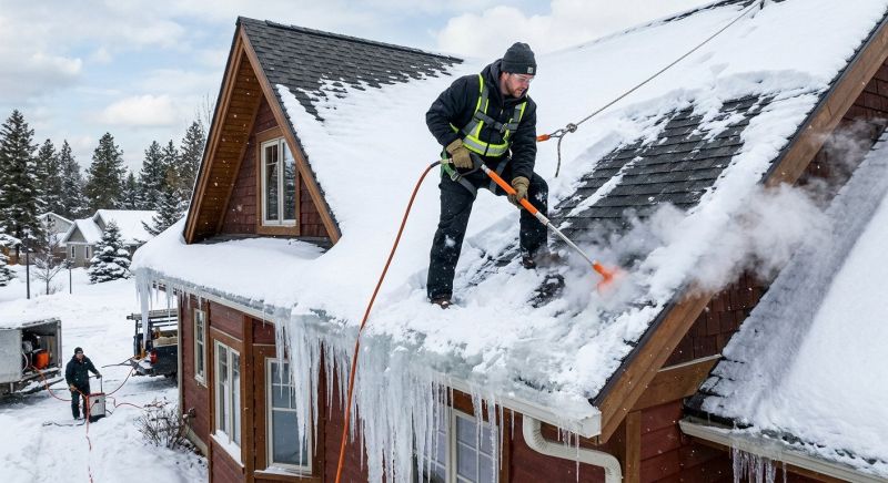 Ice Dam Removal in Tacoma, WA
