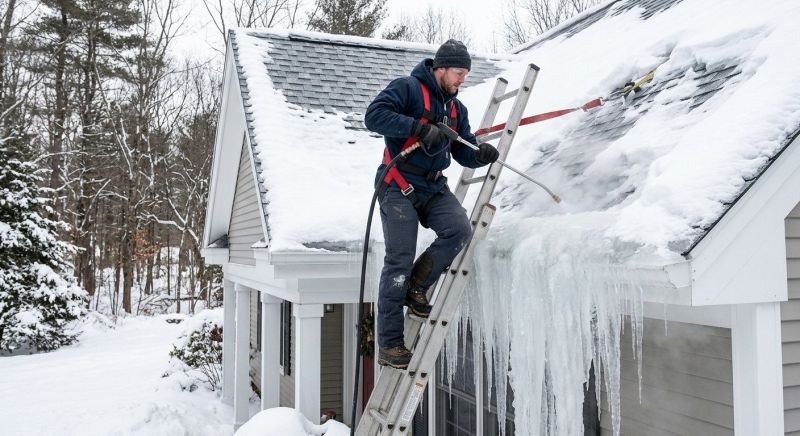 Ice Dam Removal in Renton, WA