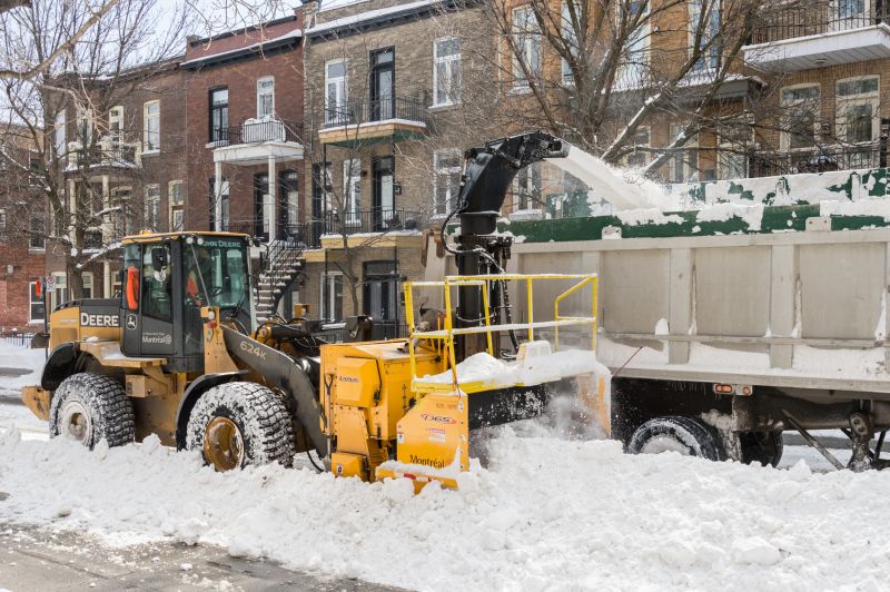 Parking Area Snow Removal in Long Island, NY
